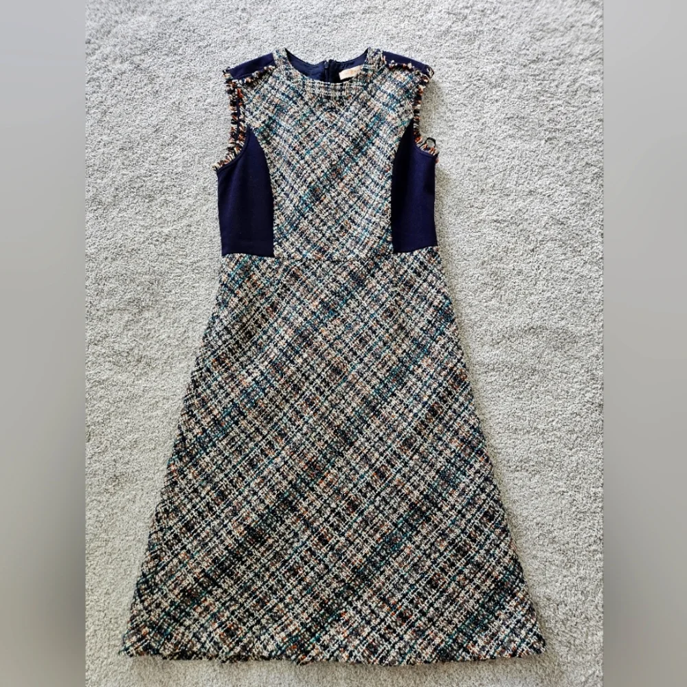 Tory Burch tweed pencil dress in Autumn size 10